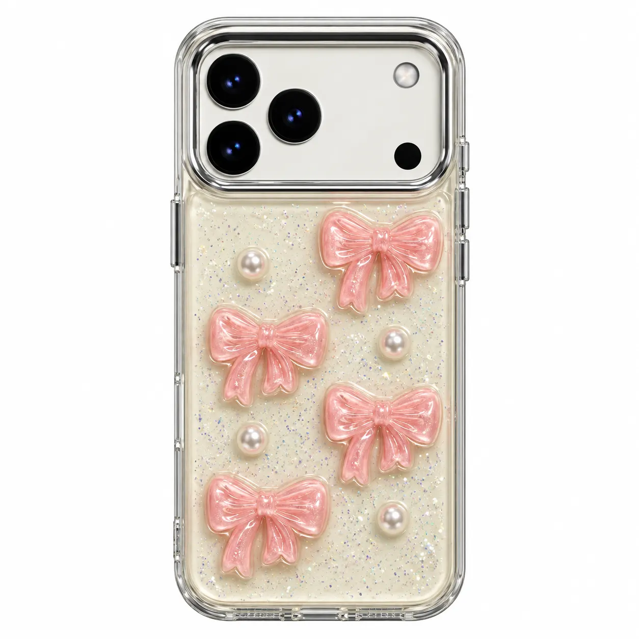Butterfly & Heart Luxury Phone Case